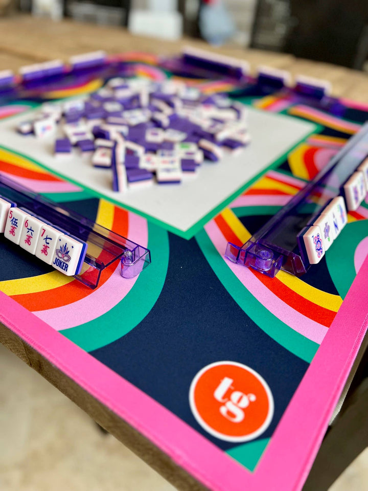 TAYLOR GRAY - Mahjong Mat Swirls