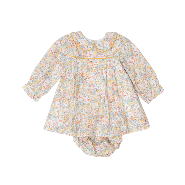 Taylor Yellow Floral Bloomer Set