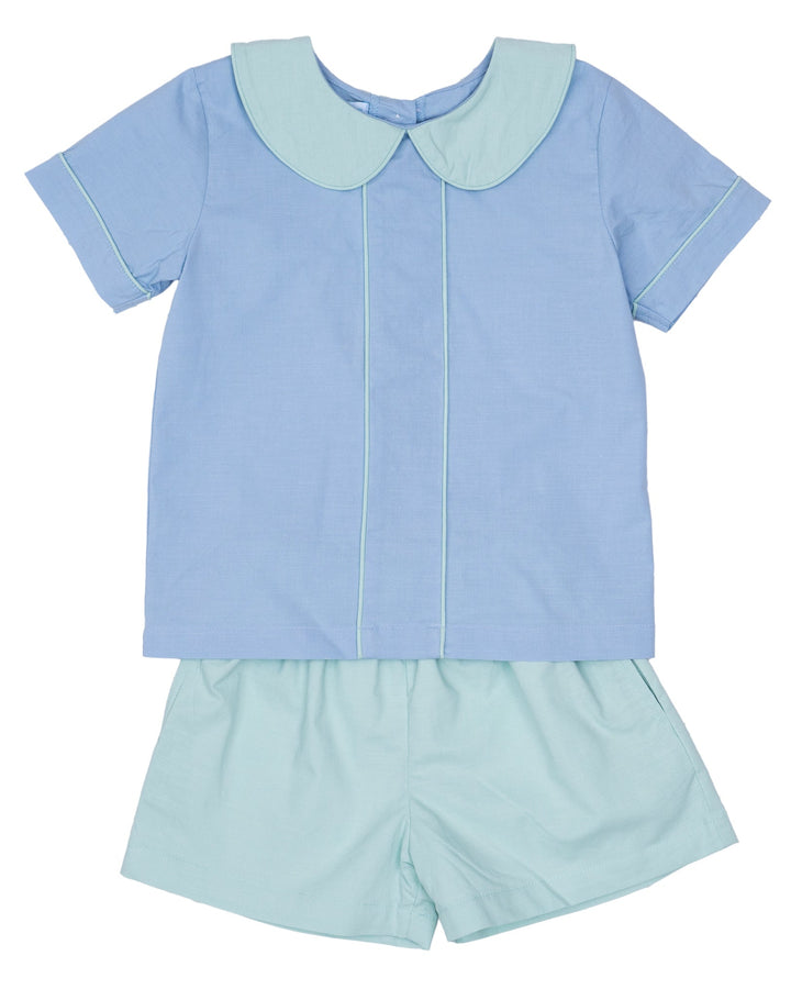 Timothy Garden Green Short Set