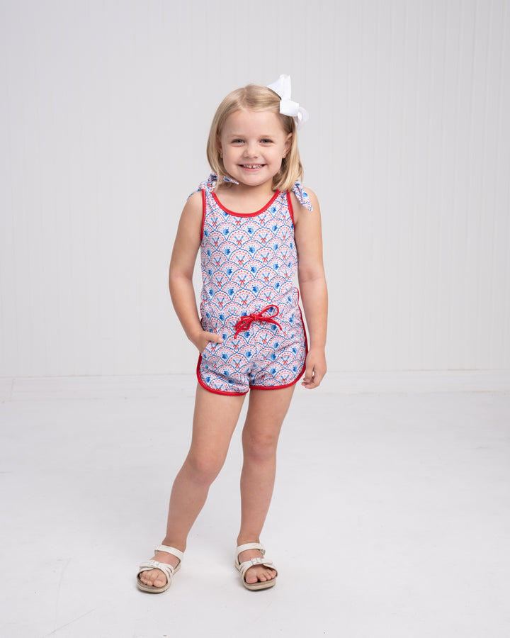 Kinsley Little League Lovely Romper