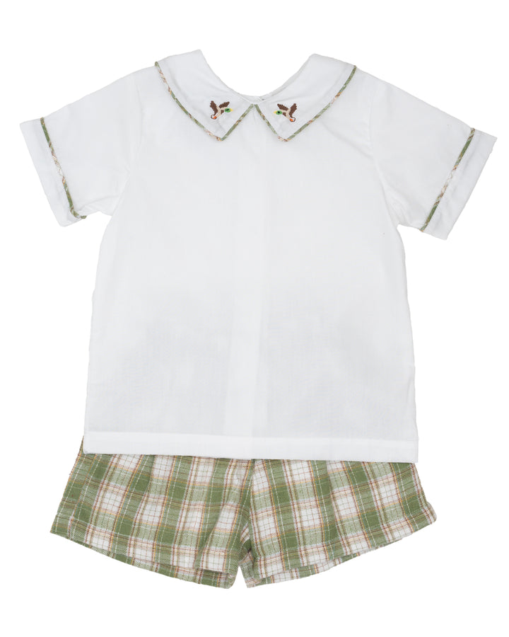 John Mallard Grove Plaid Short