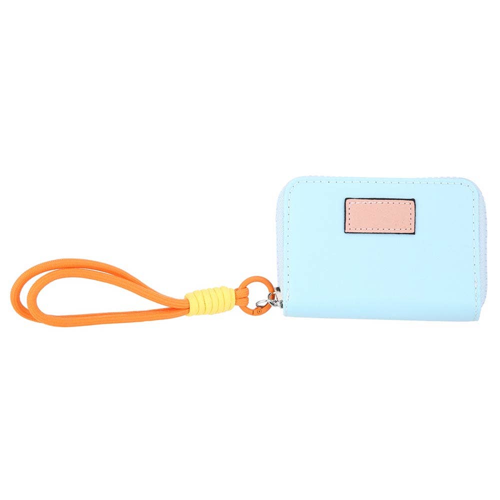 Sensibling Corp. - Compact Zip Around Mini Wallet: Purple
