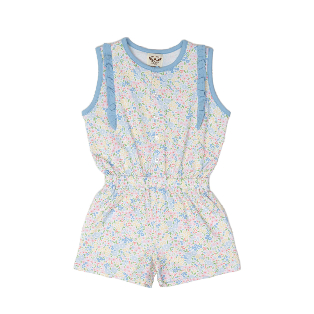 Kinsley Spring Floral Romper