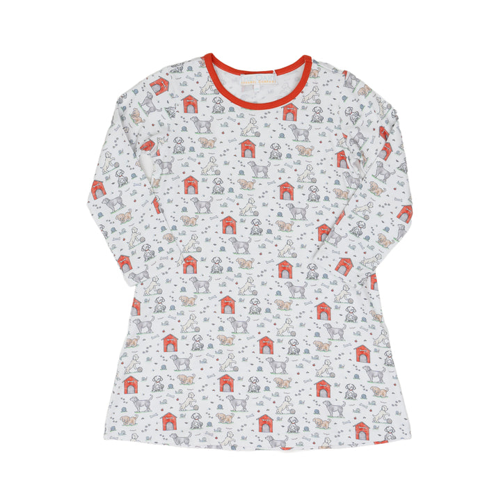 Mary Chase LS Playful Pup Dress