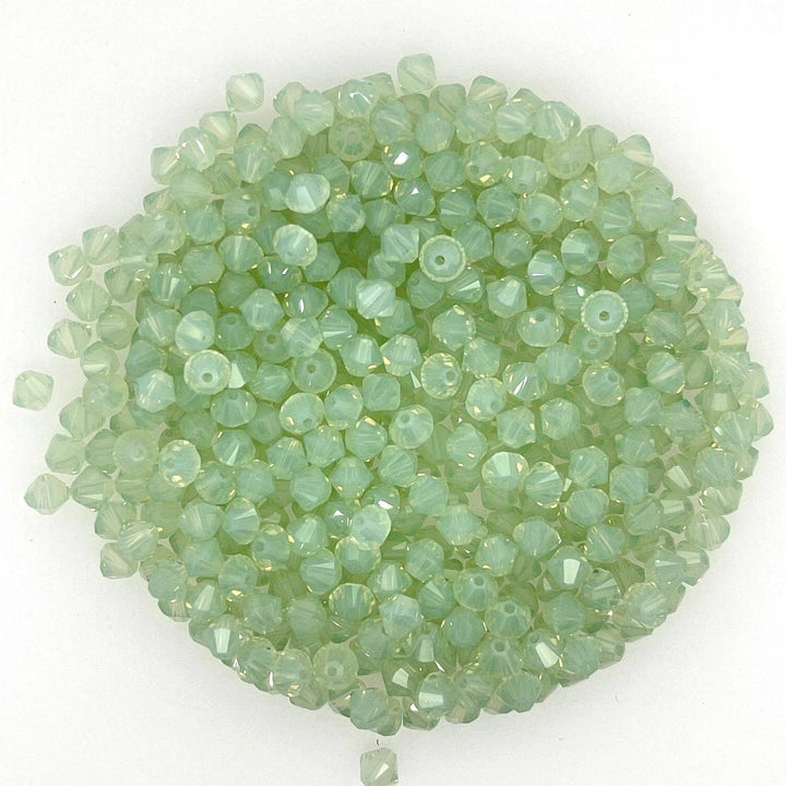 bara boheme - Crystal BTY | Gold Filled Beaded Bracelet: Light Azore / 14KG Filled / Stretchy 6.5"