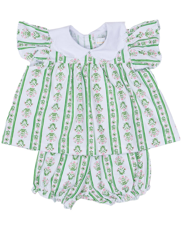 Ava Blush & Bloom Bloomer Set