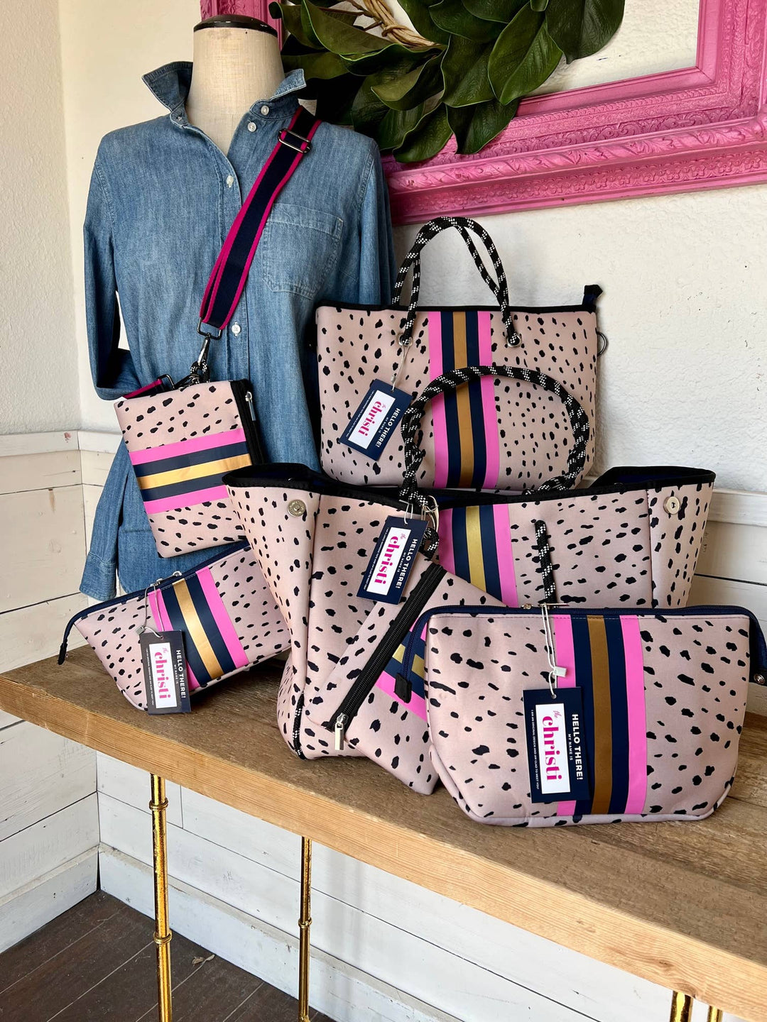 TAYLOR GRAY - The Christi Small Neoprene Makeup Bag | shoptaylorgray