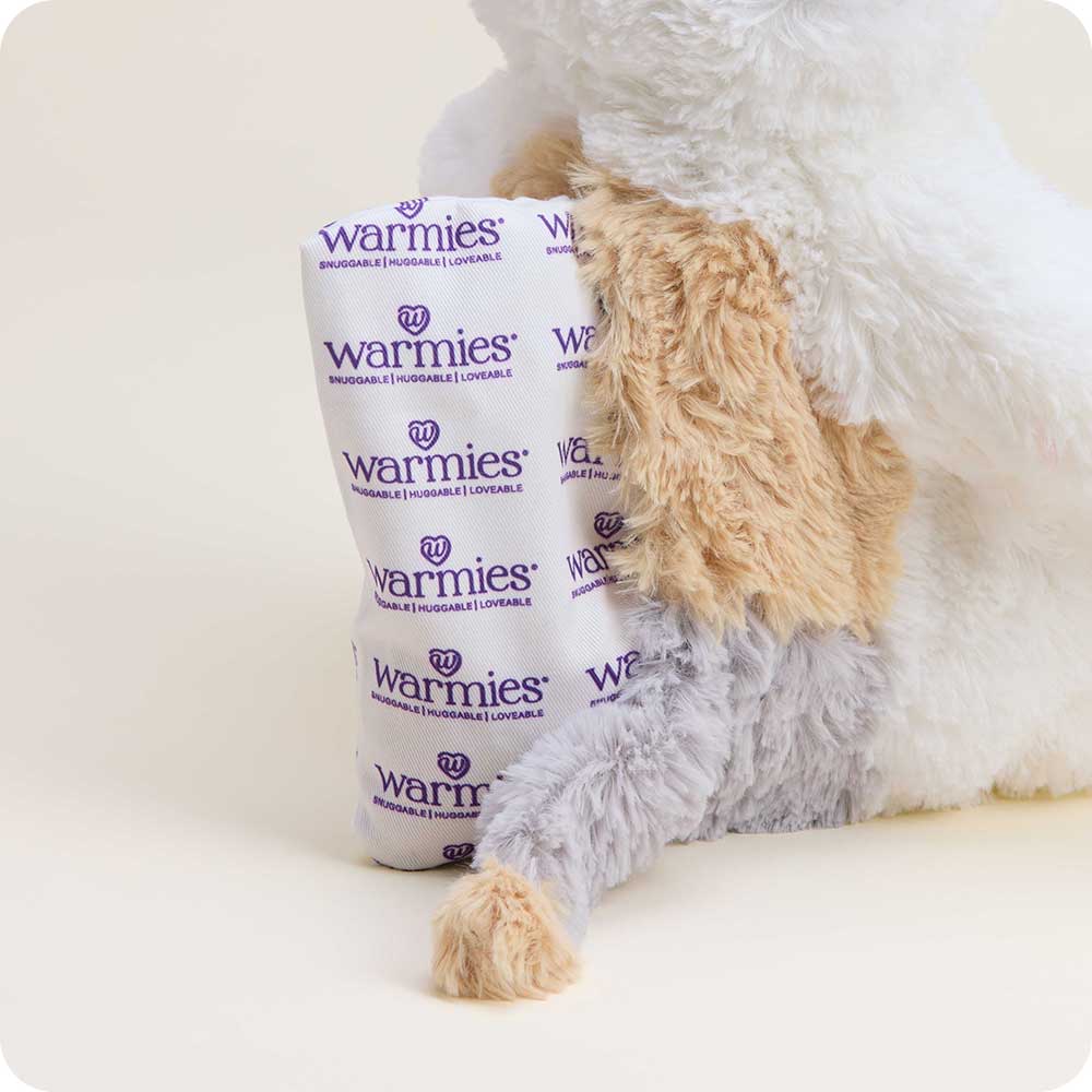 Warmies: America’s Favorite Microwave Plush Brand - Calico Cat Pet Toy Warmies Unscented Heatable Weighted
