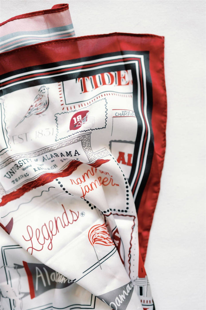 Gracefully Made Art - Alabama Silk Scarf