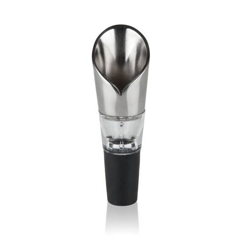 Viski - Harrison Polished Stainless Steel Aerating Pour Spout