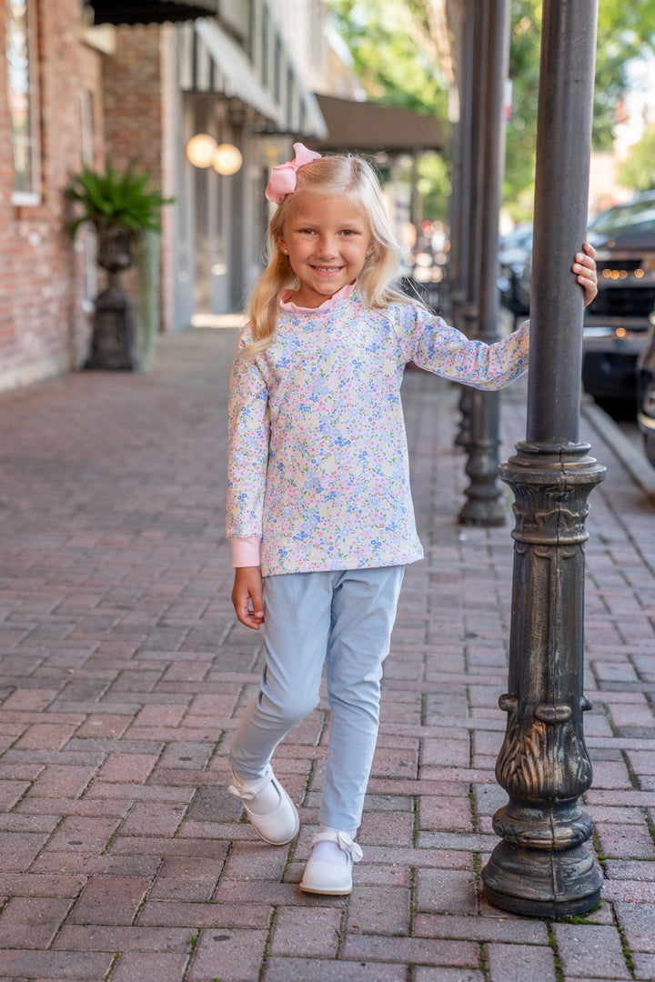 Floral Millefleur Girls Sweatshirt