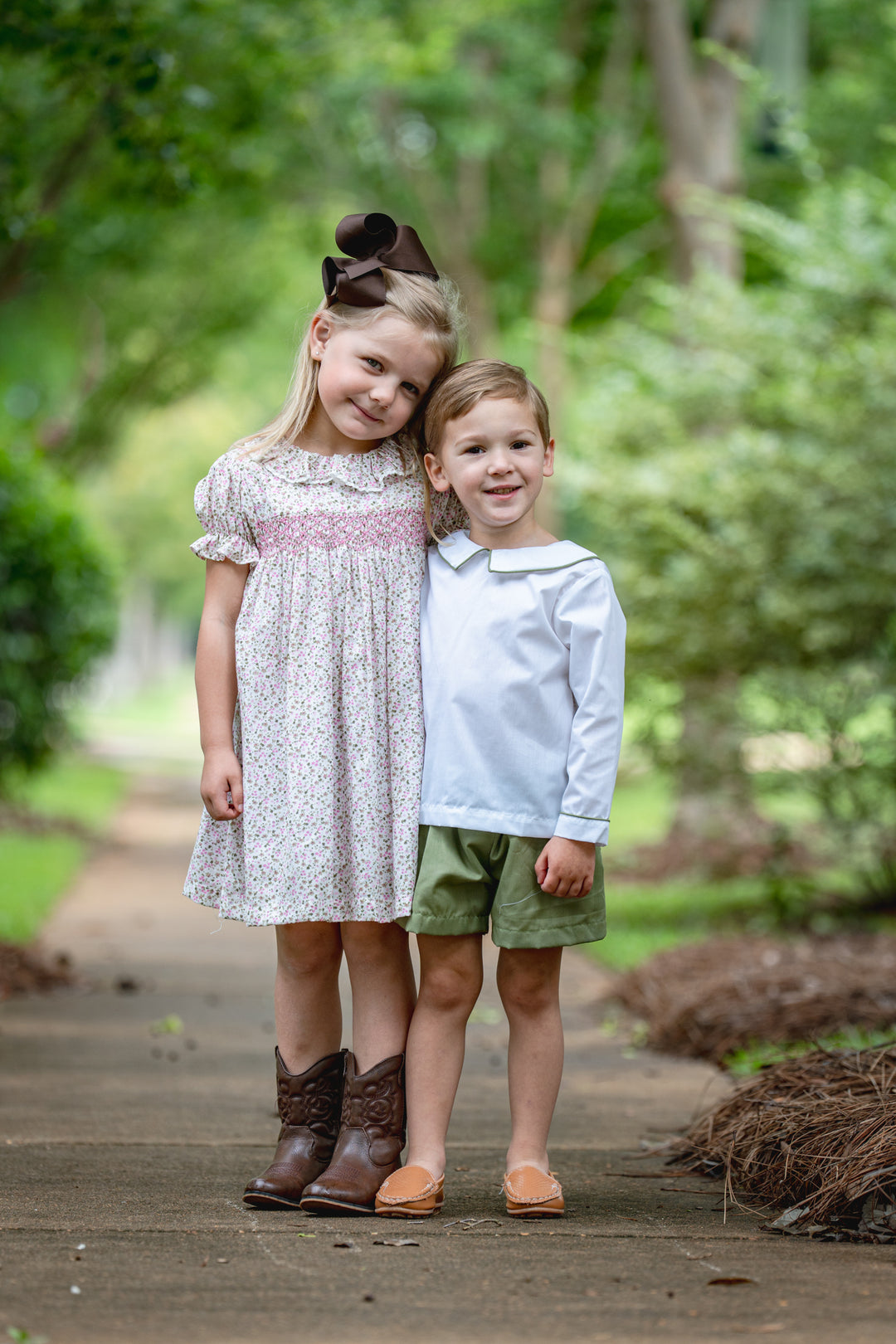 Timothy Fernwood Green Short Set