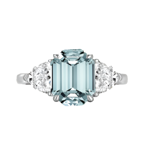 Aubrey Adele - Blue Allure Ring: 6