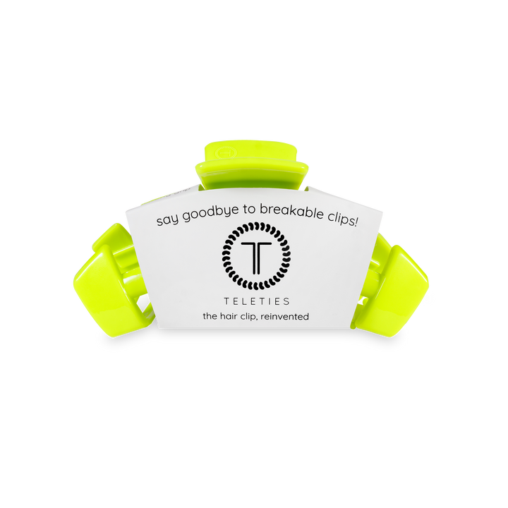 TELETIES - Classic Hair Clip | Small | Summer Brights
