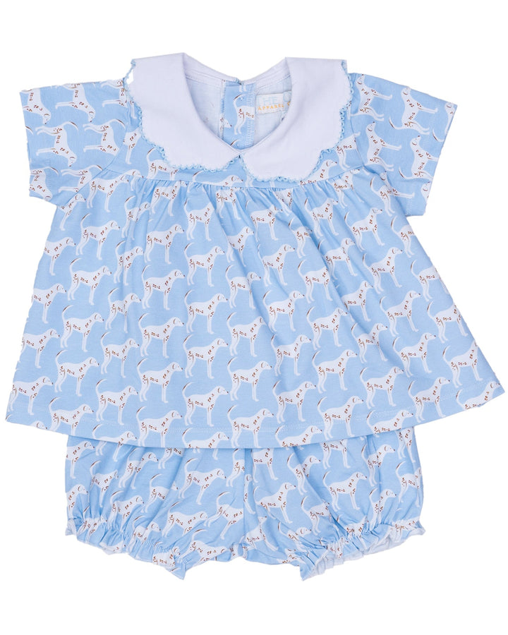 Ava Blue Dog Days Bloomer Set