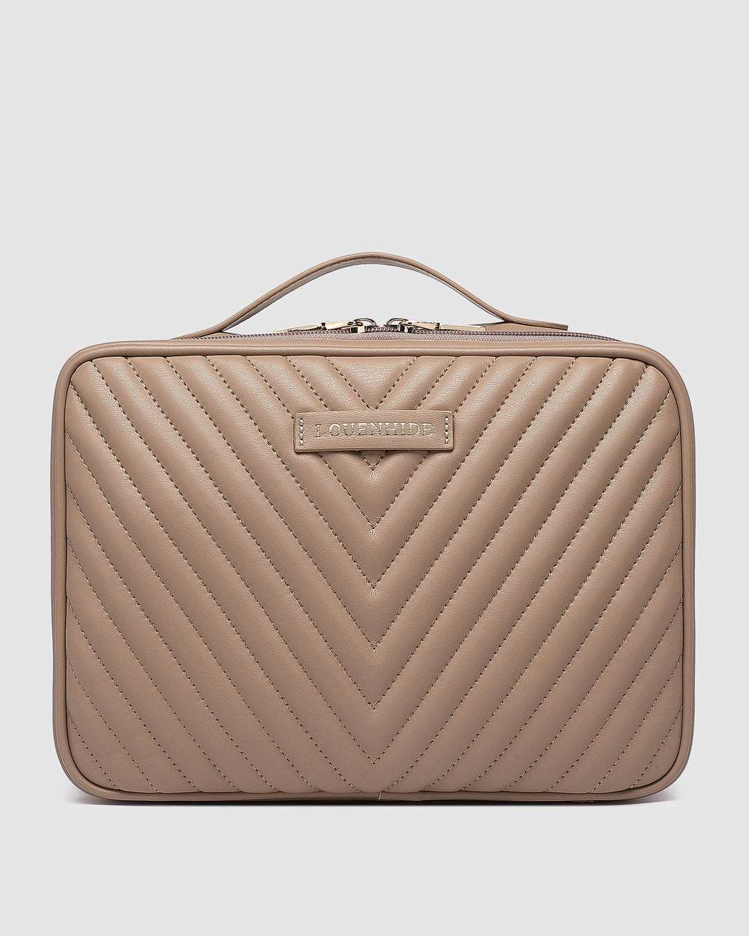 Maggie Quilted Hanging Toiletry Case