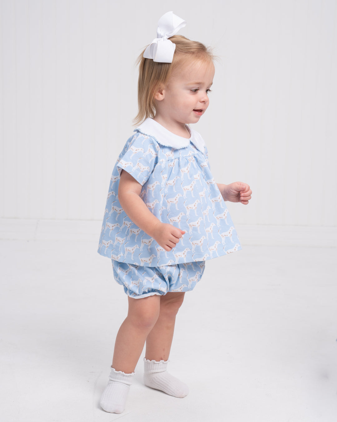 Ava Blue Dog Days Bloomer Set