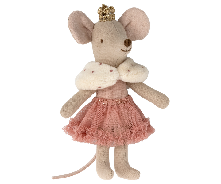 Maileg Princess Mouse in Matchbox- Rose