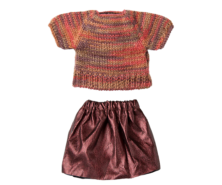 Skirt and Knitted Blouse, Mum Mouse