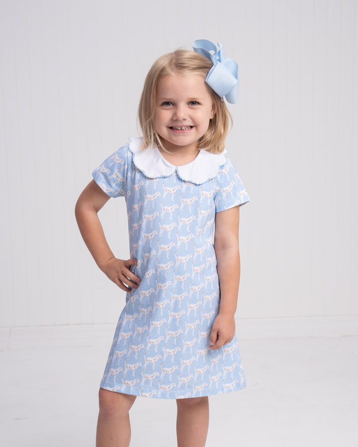 Presley Kait Blue Dog Days Dress
