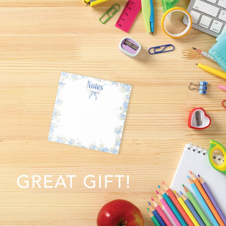 Clairmont & Co - 4 x4 Chinoiserie, Chic, Notes, Dry Erase Glass Tile, Ladies Gift