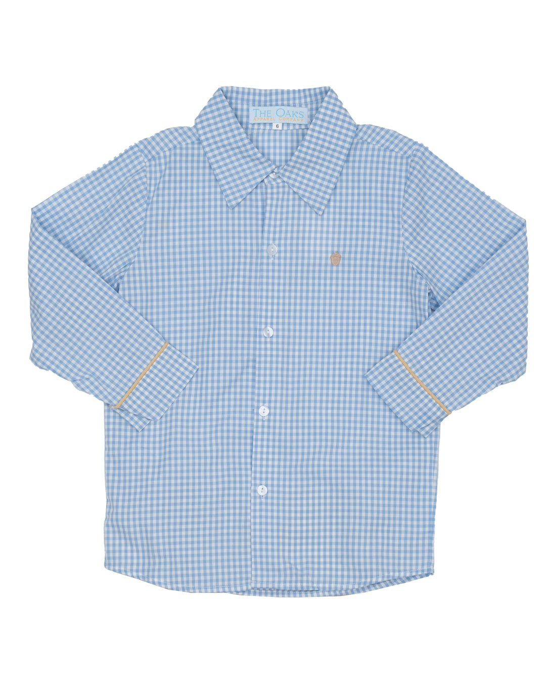WIlliam Blue Check Oxford