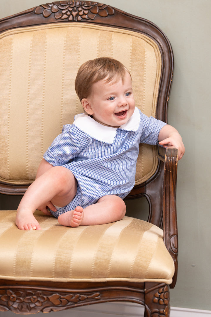 James Bluebell Plaid Bubble