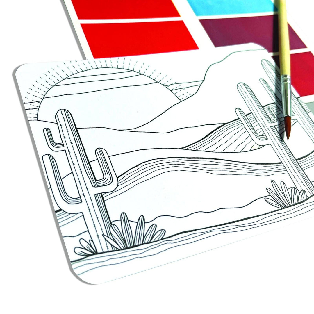 OOLY - Scenic Hues D.I.Y. Watercolor Kit Desert Getaway