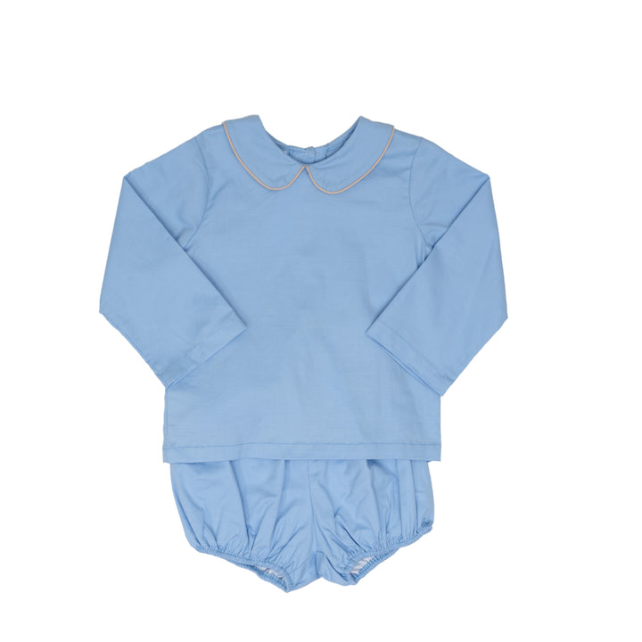 Gabriel Blue w/ Tan Bloomer Set