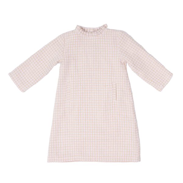Kate Brown Pink Tweed Dress – The Oaks Apparel Co.