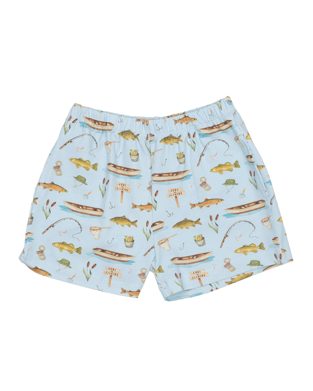 Gone Fishing Boy Shorts
