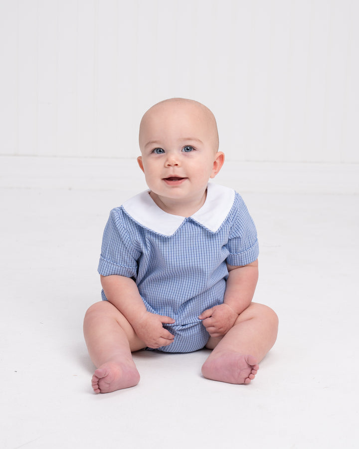 James Bluebell Plaid Bubble