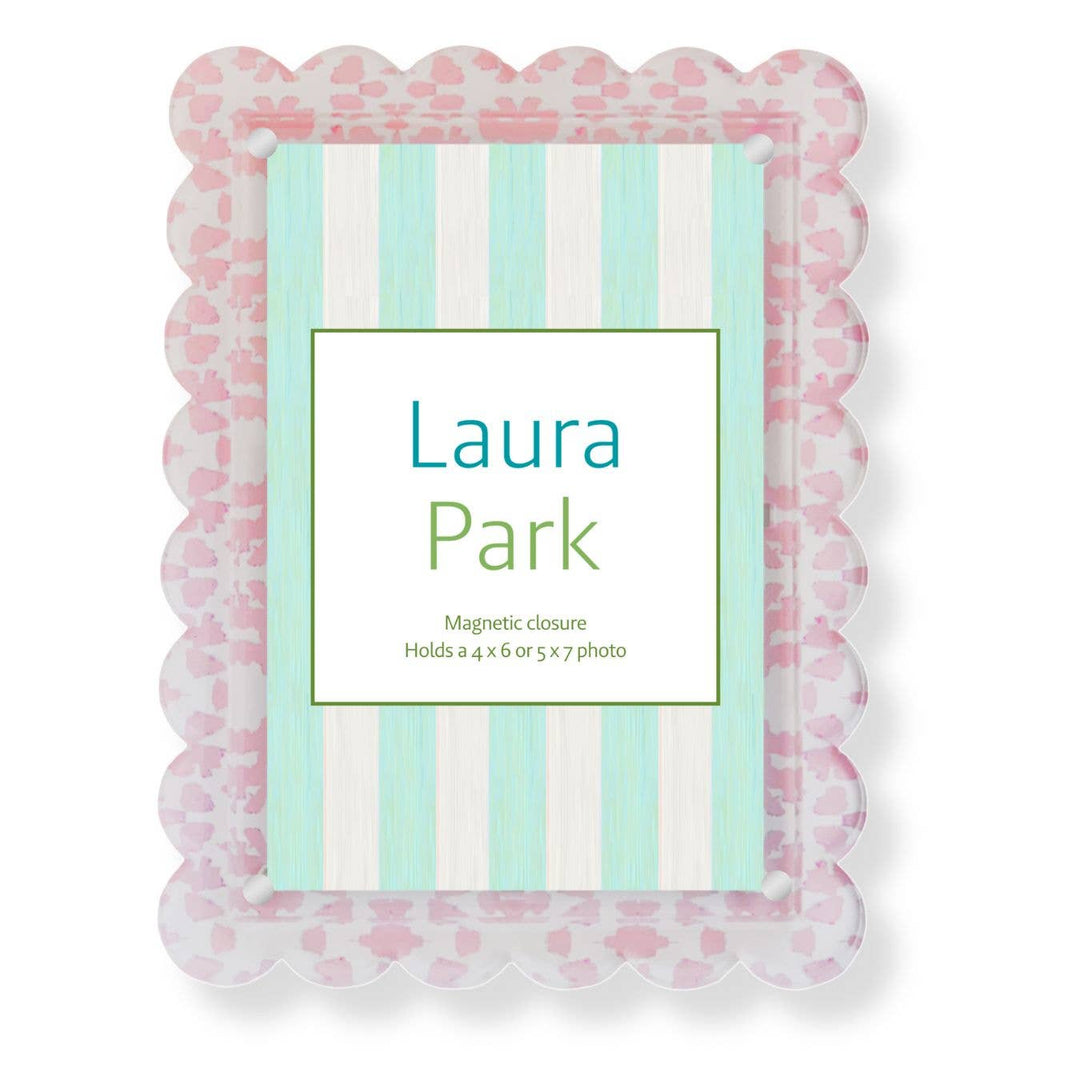 Laura Park Designs - Chintz Rose Acrylic Picture Frame: One Size