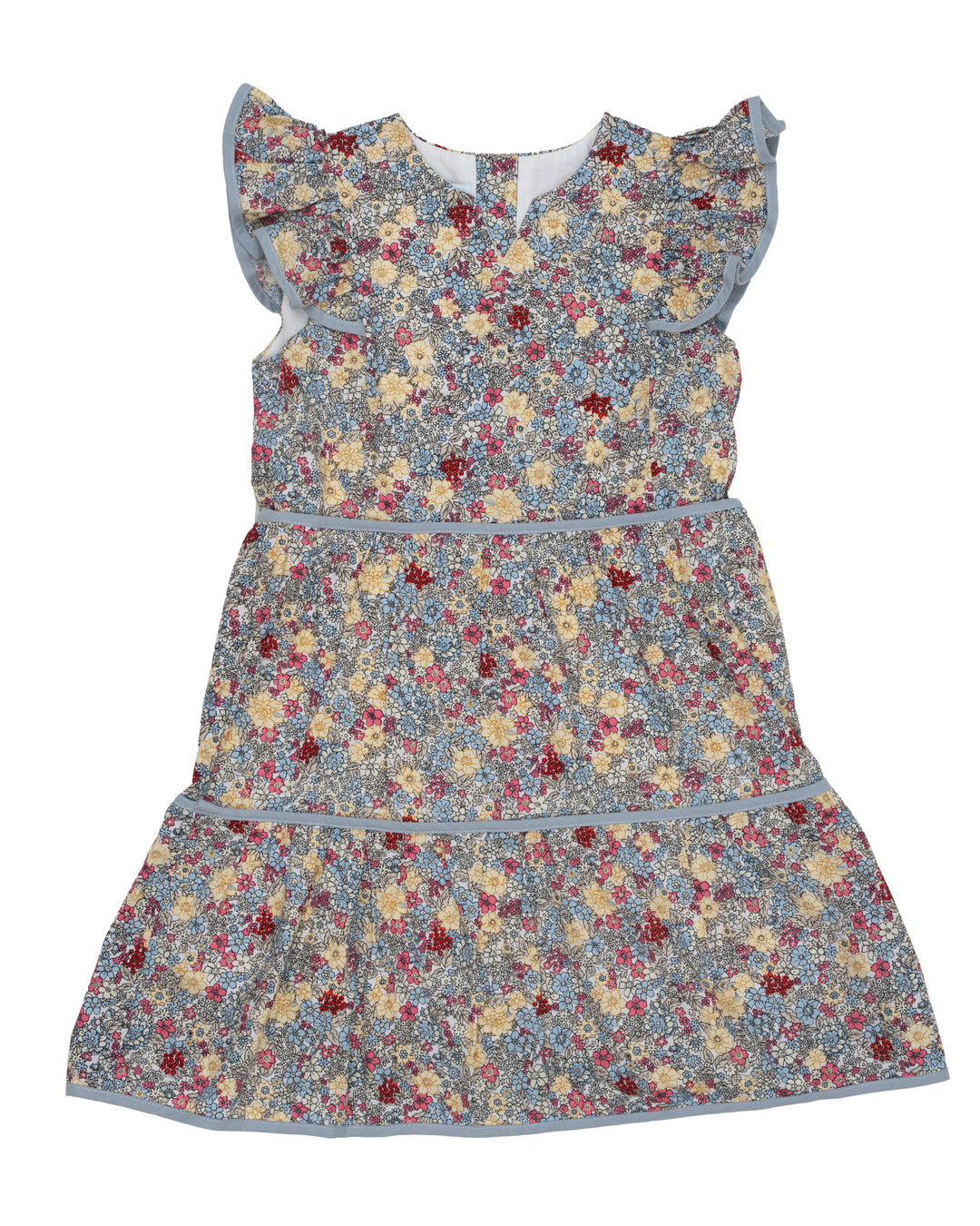 Harley Tan Floral Dress