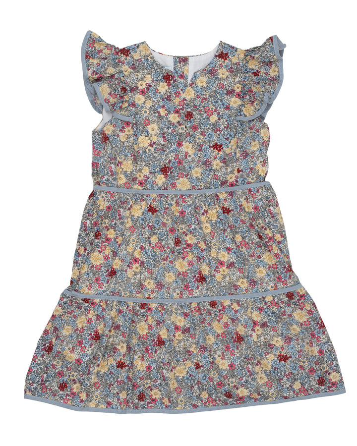 Harley Tan Floral Dress