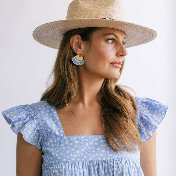 Sunshine Tienda - Reyna Tile Earrings