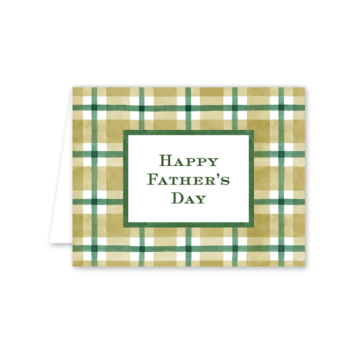 Dogwood Hill - Pheasant Plaid Father's Day: Single Card