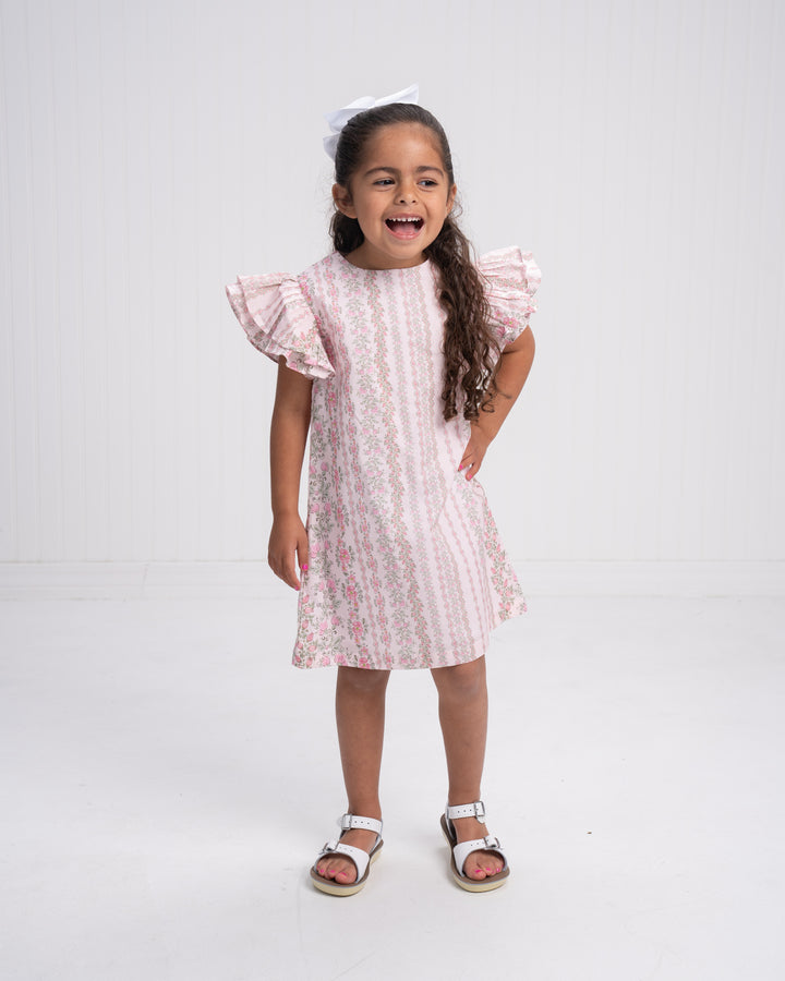 Blayke Pretty Pink Trellis Dress