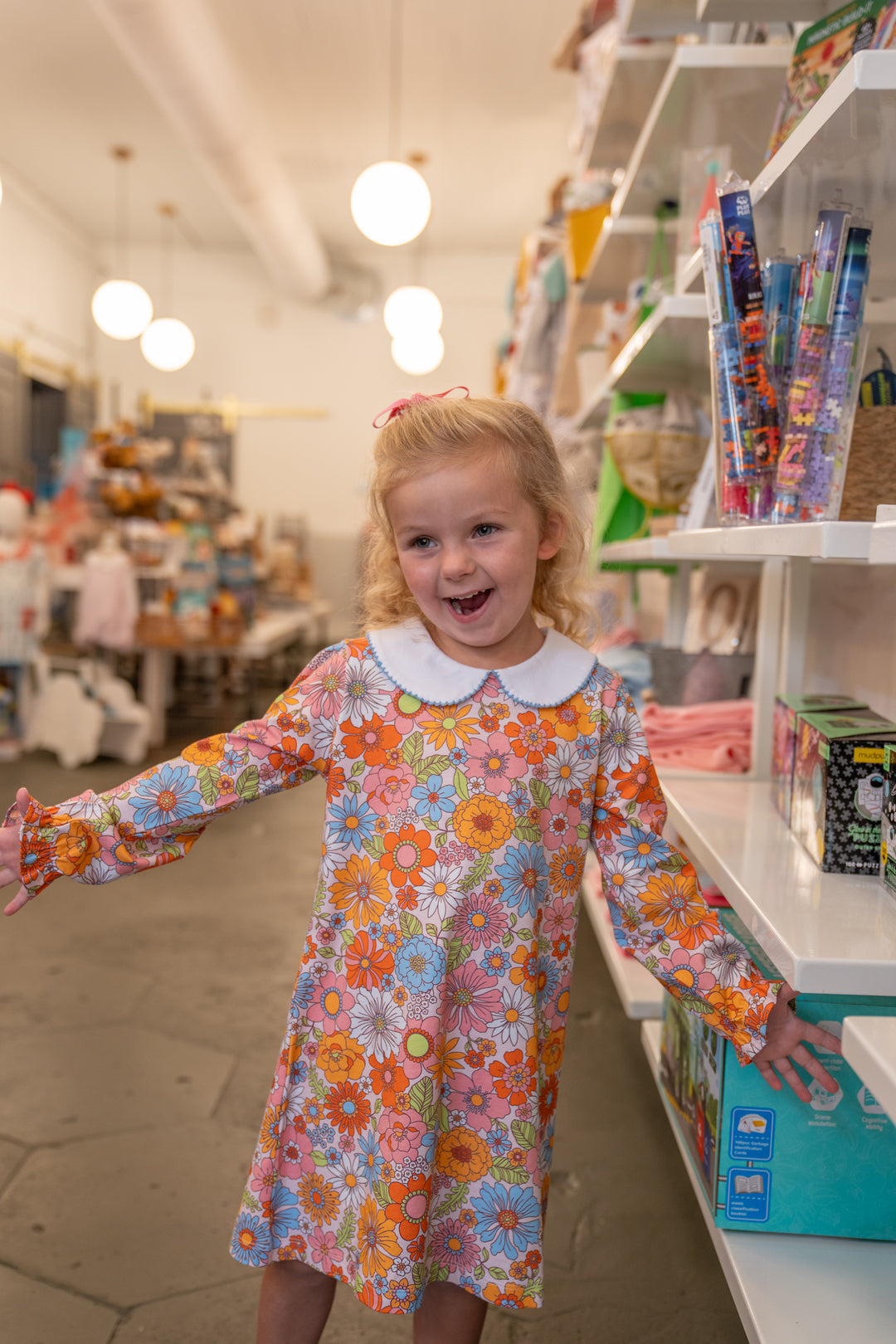 Presley Kait Pretty Floral Dress