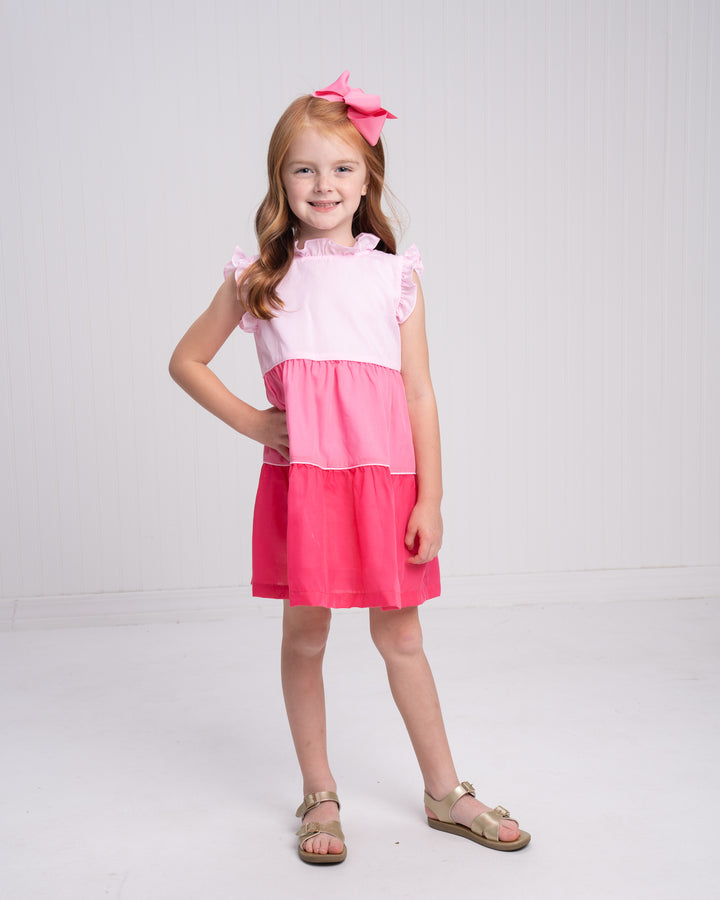 Valeria Shades Of Pink Dress