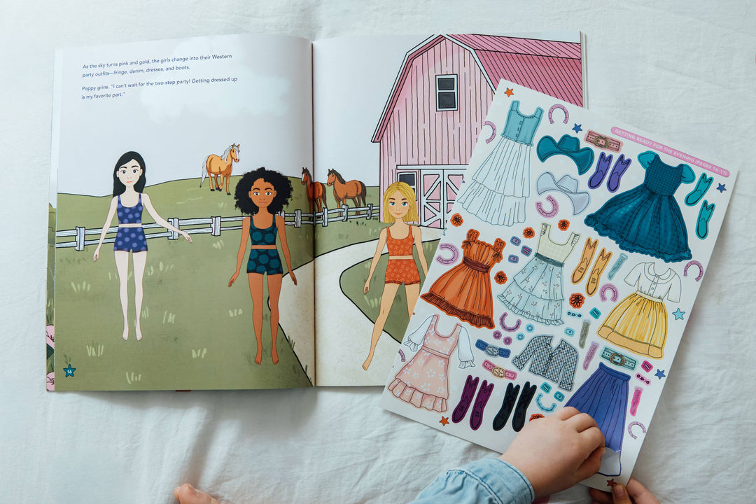 Paige Tate & Co. - My Fancy Sticker Storybook: Horses & Ponies