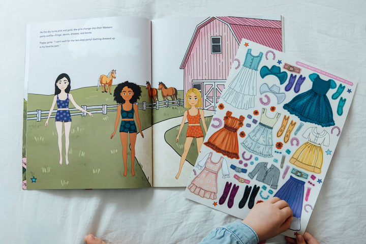 Paige Tate & Co. - My Fancy Sticker Storybook: Horses & Ponies