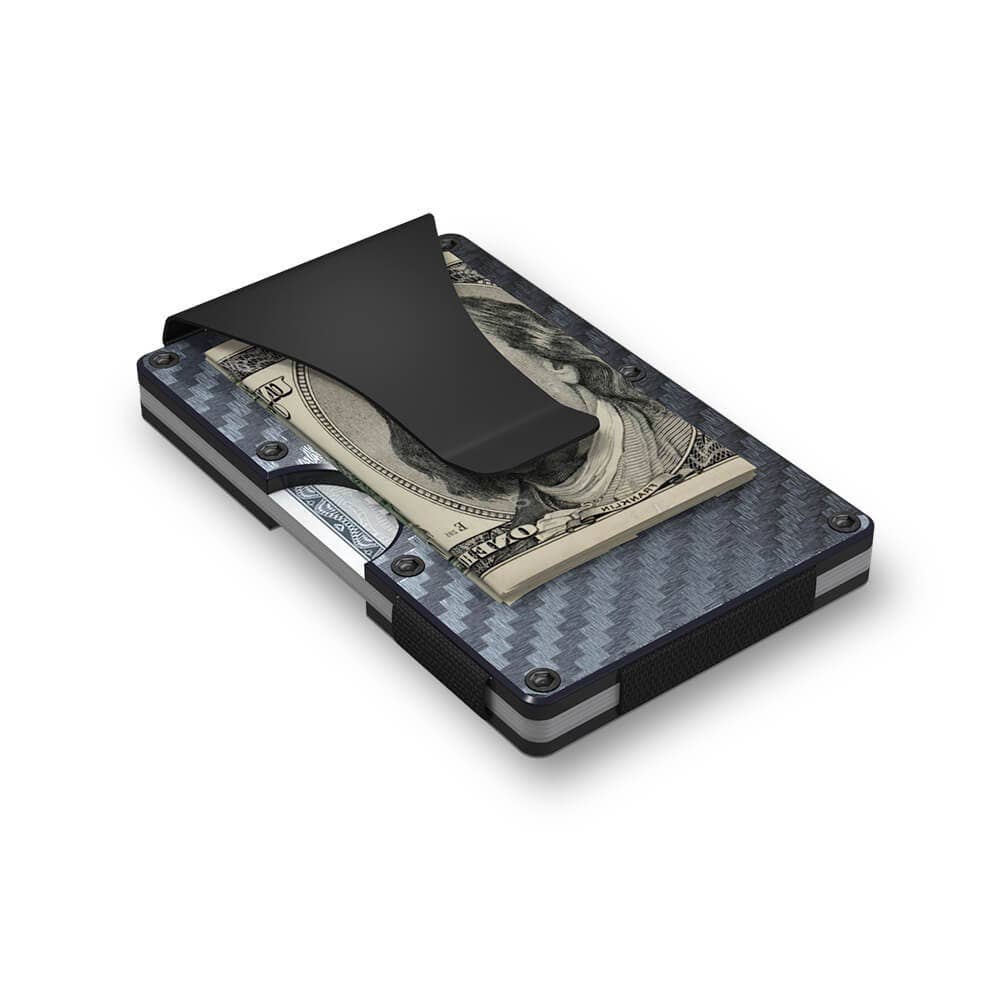 GRID Wallet - Grid Wallet // Carbon Fiber: Carbon Fiber / Carbon Fiber / 3.38"L x 2.12"W x 0.23"H