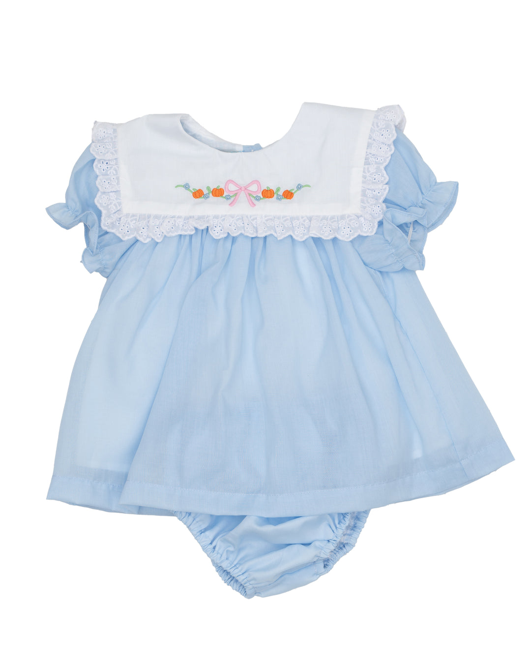 Penelope Blue Pumpkin Bloomer Set