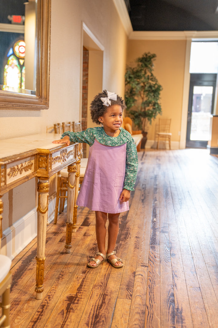 Hazel Lilac & Green Floral Jumper Set