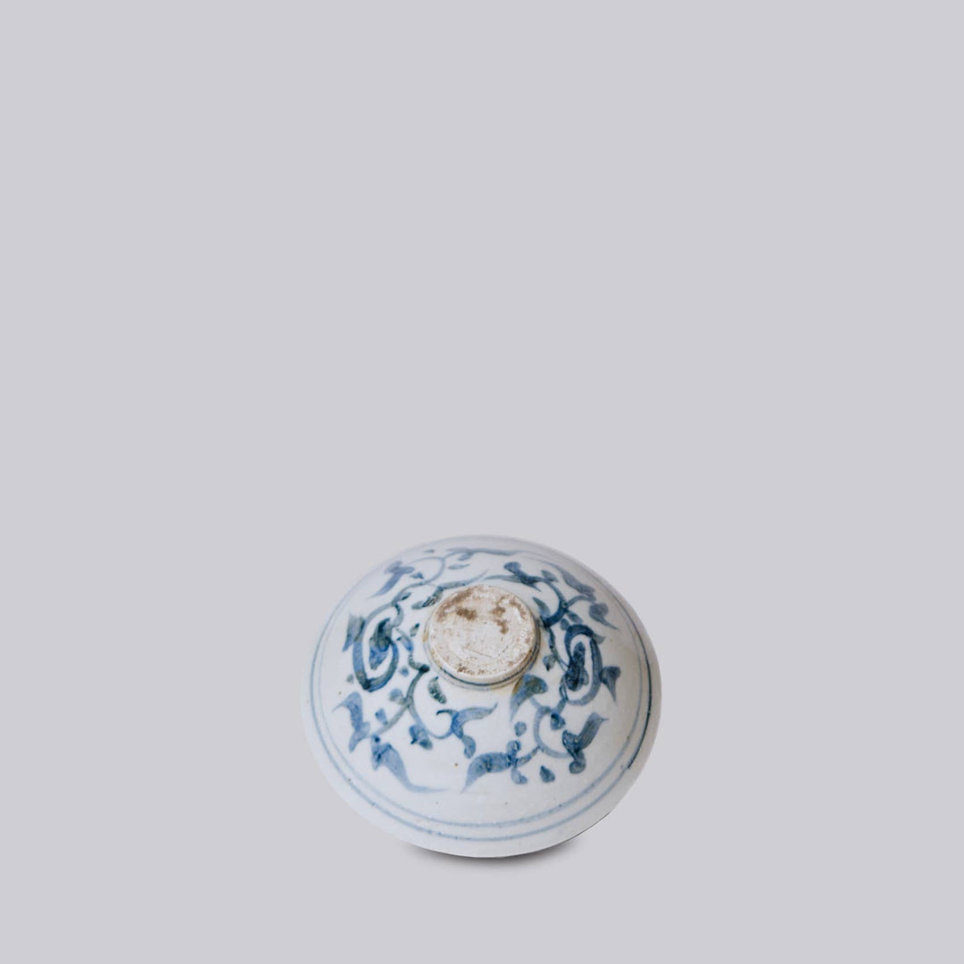 Cobalt Guild - Blue and White Porcelain Peony Conical Bowl