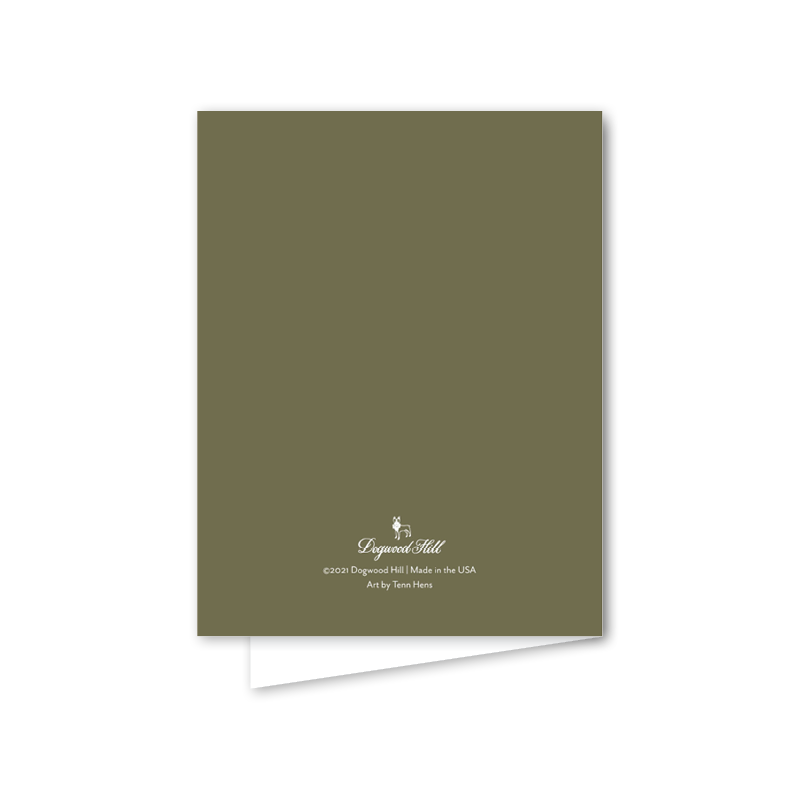 Dogwood Hill - Sportsman Father’s Day Card: Single Card,