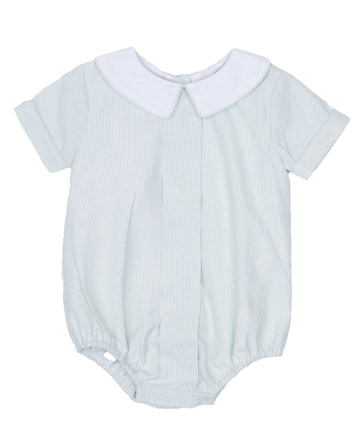 Brandon Green & White Stripe Bubble