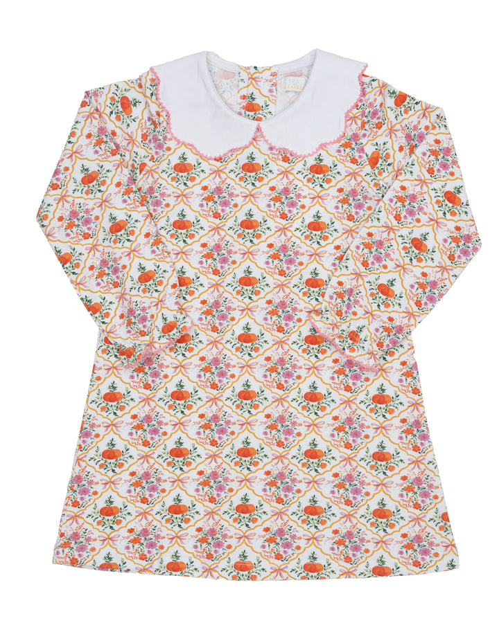 Presley Kait Pretty Pumpkin Dress