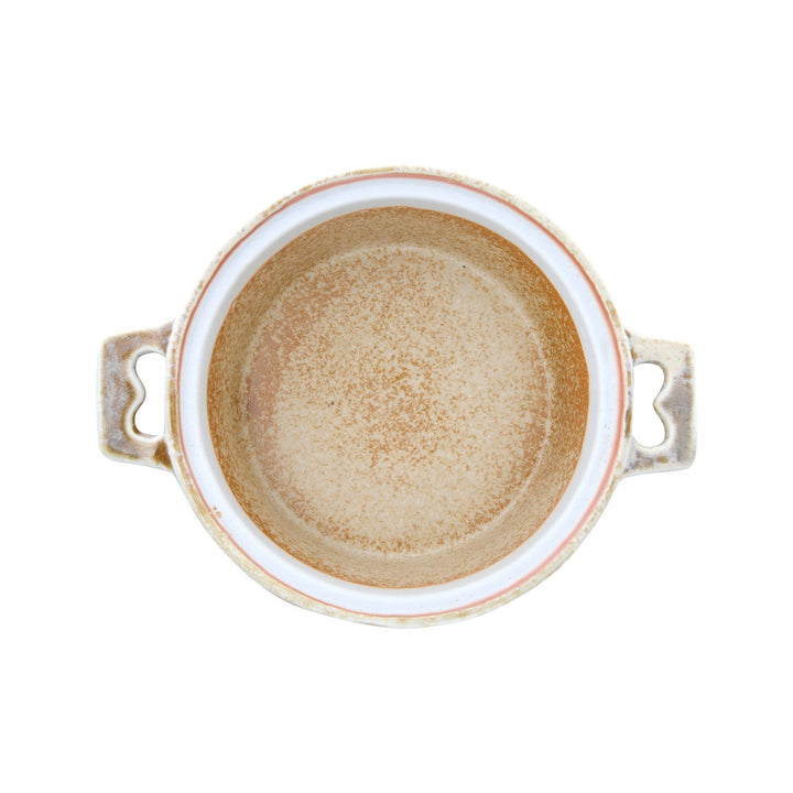 S/2 7"Rnd x 3-1/4"H Stoneware Brie Baker, Spreader, 2 Colors